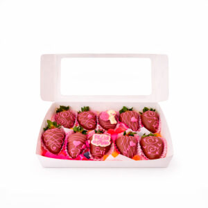 10 Fresas con chocolate