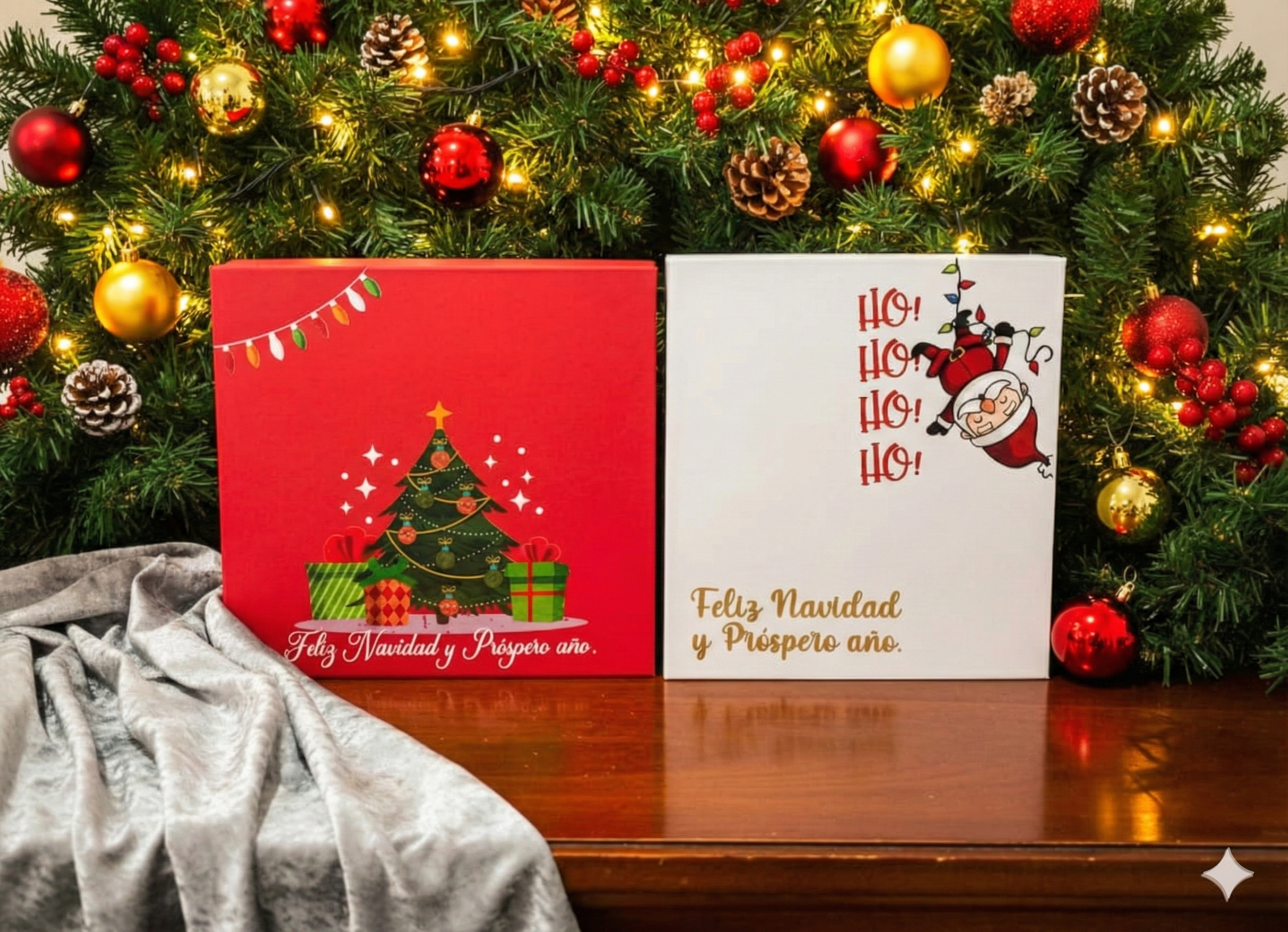 Cajas navideñas Personalizadas